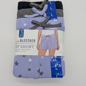 Jane and Bleecker Starry Sleep Shorts 3-Pack